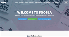 Desktop Screenshot of foobla.com